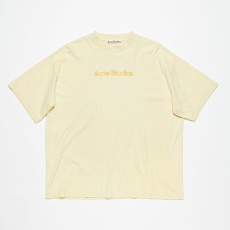 아크네 스튜디오 블러링 로고 티셔츠